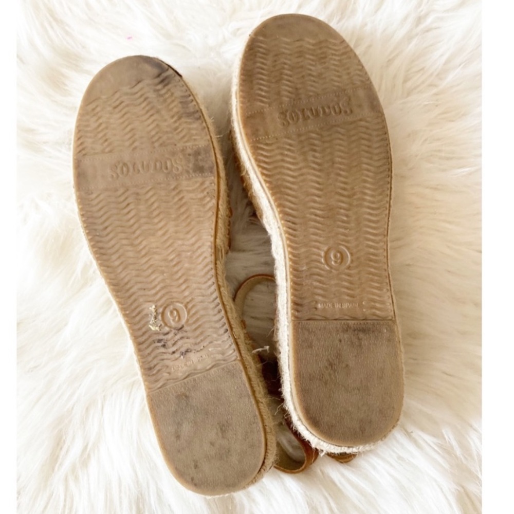 Soludos Brown Huarache Espadrille Sandals - Picture 6 of 7